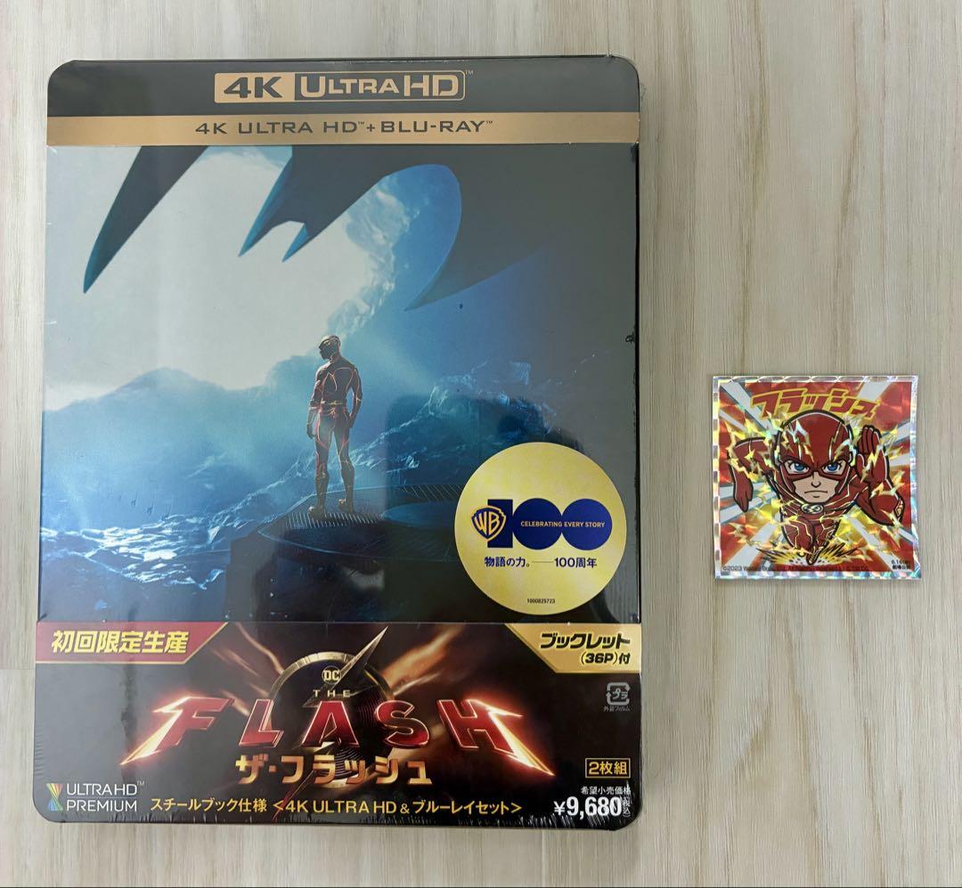 

[USED] The Flash Steelbook & Bonus Sticker