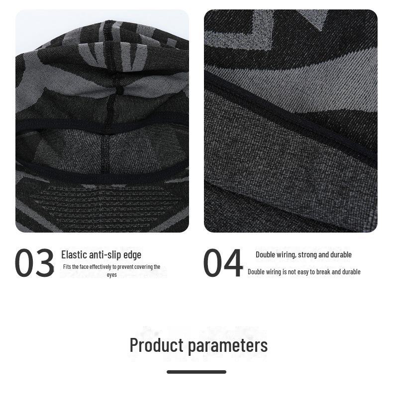 Motorcycle & Cycling Sun Visor Head Cover