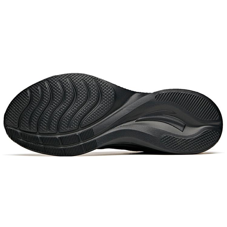 New Anta Non slip Wear resistant Shock Absorption Low Top Running Shoes Black 112235570S-1