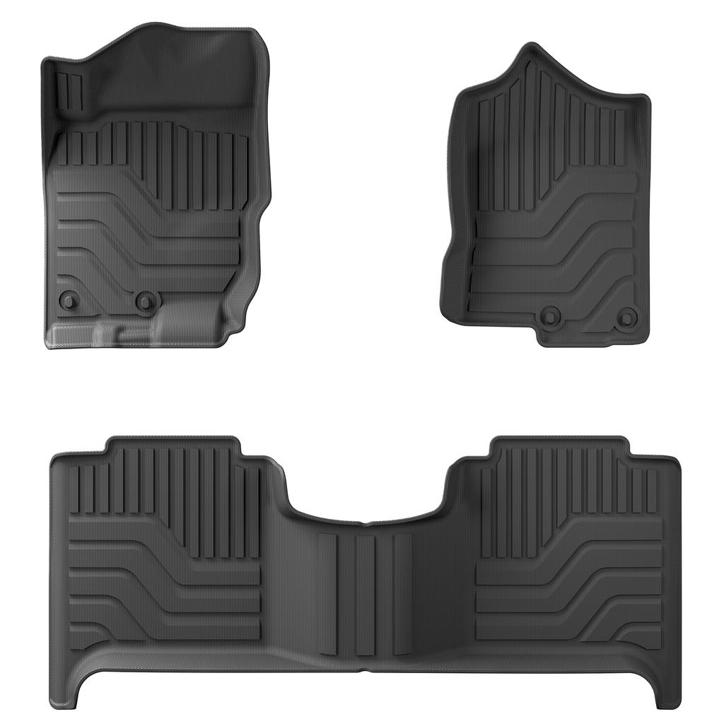 for Nissan Titan 2017 - 2024 TPE 3D Car Cargo Liner Trunk Pad Odorless Tray Accessories Black