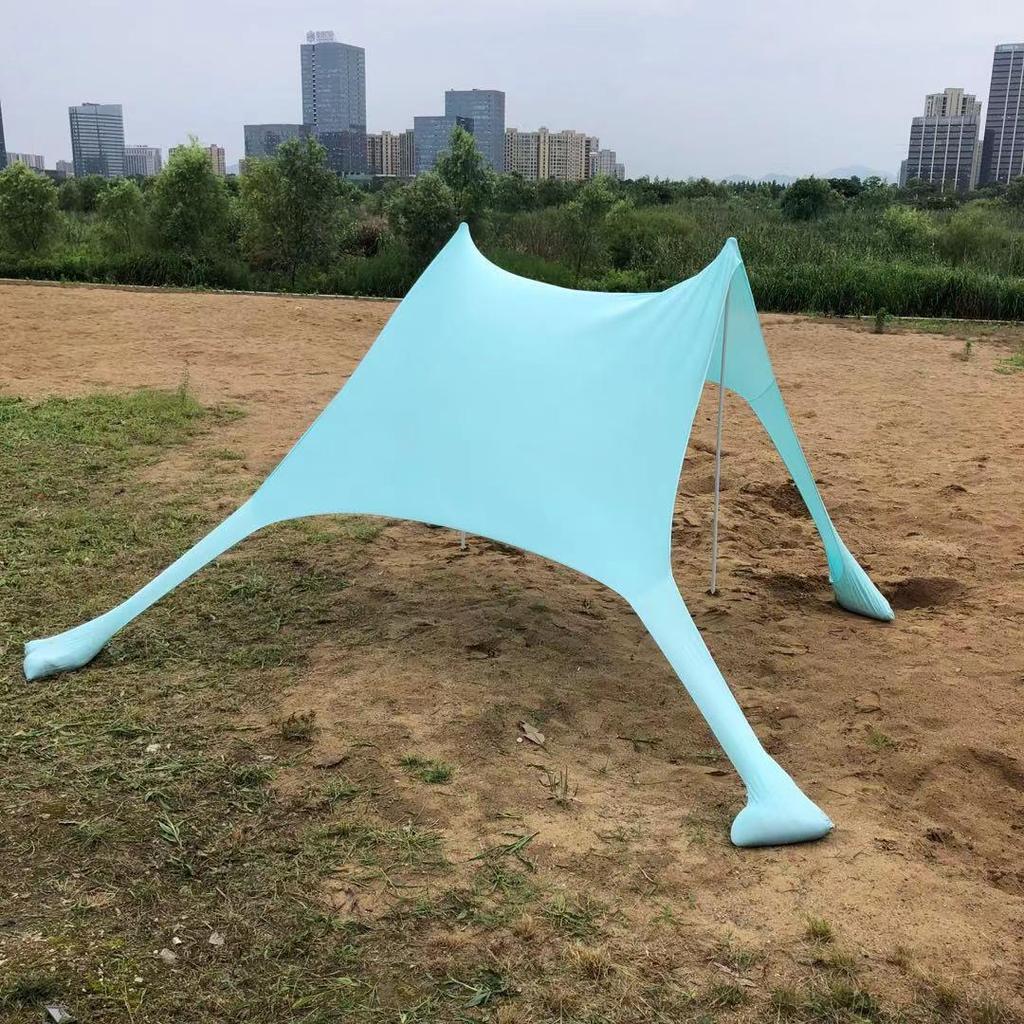 Portable Lycra Beach Sunshade Shelter for Camping and Fishing
