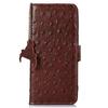 For Motorola Edge 50 Neo 5G/Moto S50 5G/Thinkphone 25 5G Case RFID Blocking Genuine Cow Leather Phone Case Ostrich Texture
