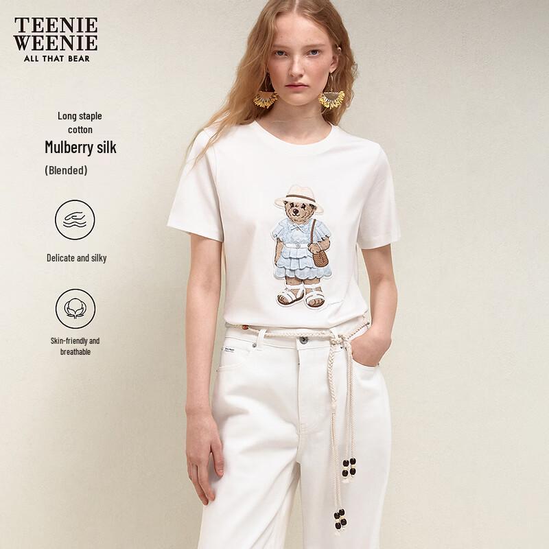 Teenie Weenie Women s Bear Cartoon T-shirt S