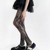 Women Lace Patterned Fishnet Tights High Waist Fishnets Leggings Net Stockings Pantyhose Thigh High Stockings Hosiery