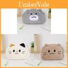 Cute Cartoon Cat Pen Organizer With Highquality Plush Material For School Use