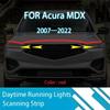 Світлодіодні смуги DRL для сканування запуску ДЛЯ Acura MDX 2007-2021 Автомобільне світло на капот Декоративна амбієнтна лампа 12В 59 дюймів Водонепроникний
