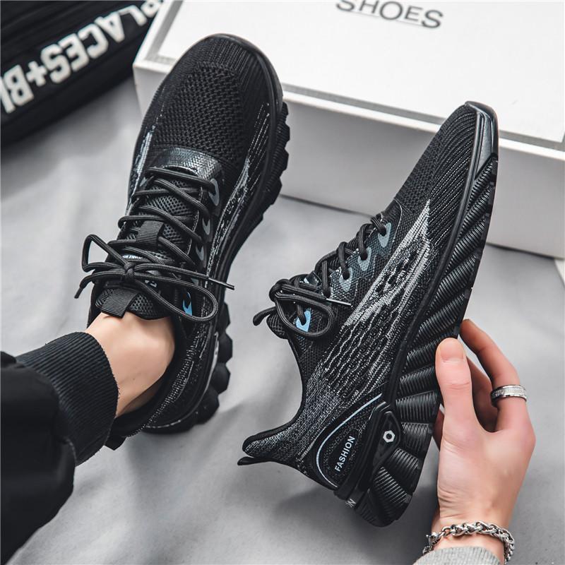 Fashion Low-Top Breathable Thick Platform Sports Shoes for Men Miked Colour Spring and Autumn Original Deals Outdoor Man Casual Sneaker