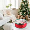 Wreath Storage Container Christmas Organizer With Clear Window Oxford Cloth Wreath Storage Containers For Holiday Decorations
