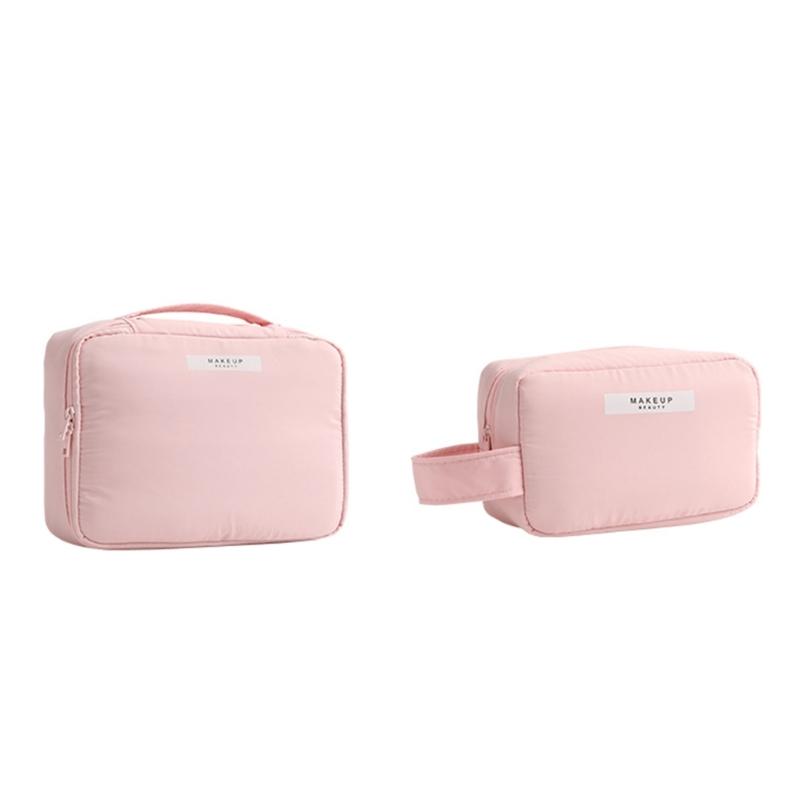 Portable Zipper Makeup Bag Women Cosmetic Bag Travel Organizers Female Make Up Cases Pouch Gift for Girls