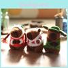 Cute Animal Plush Toy With Sound Feature For Bag Decoration And Gift