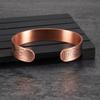 Ikuinen Pure Copper Magnetic Bracelet 15mm Wide Adjustable Cuff Bracelet &Bangle for Men Magnetic Therapy Bracelet Male