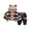 Kids Casual Long-Sleeve Set, Comfortable Daily Wear Outfits