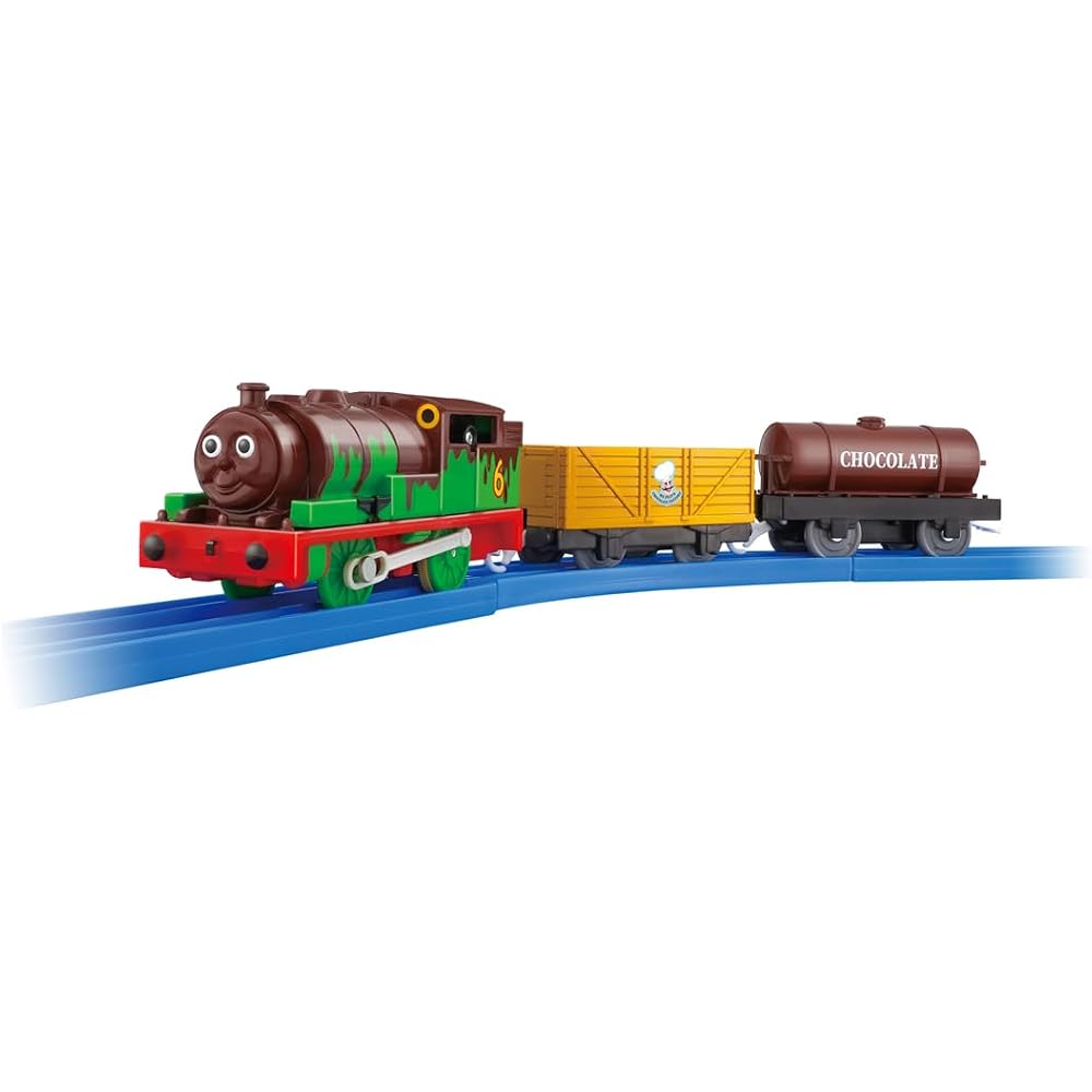 TAKARA TOMY (TAKARA TOMY) Plarail Thomas TS-23 Plarail Percy and Chocolate Wagon Train Train Toy ...