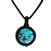 Tibetan Turquoise Gemstone Jewelry Macrame Thread Handmade 20-36''Ad Necklace