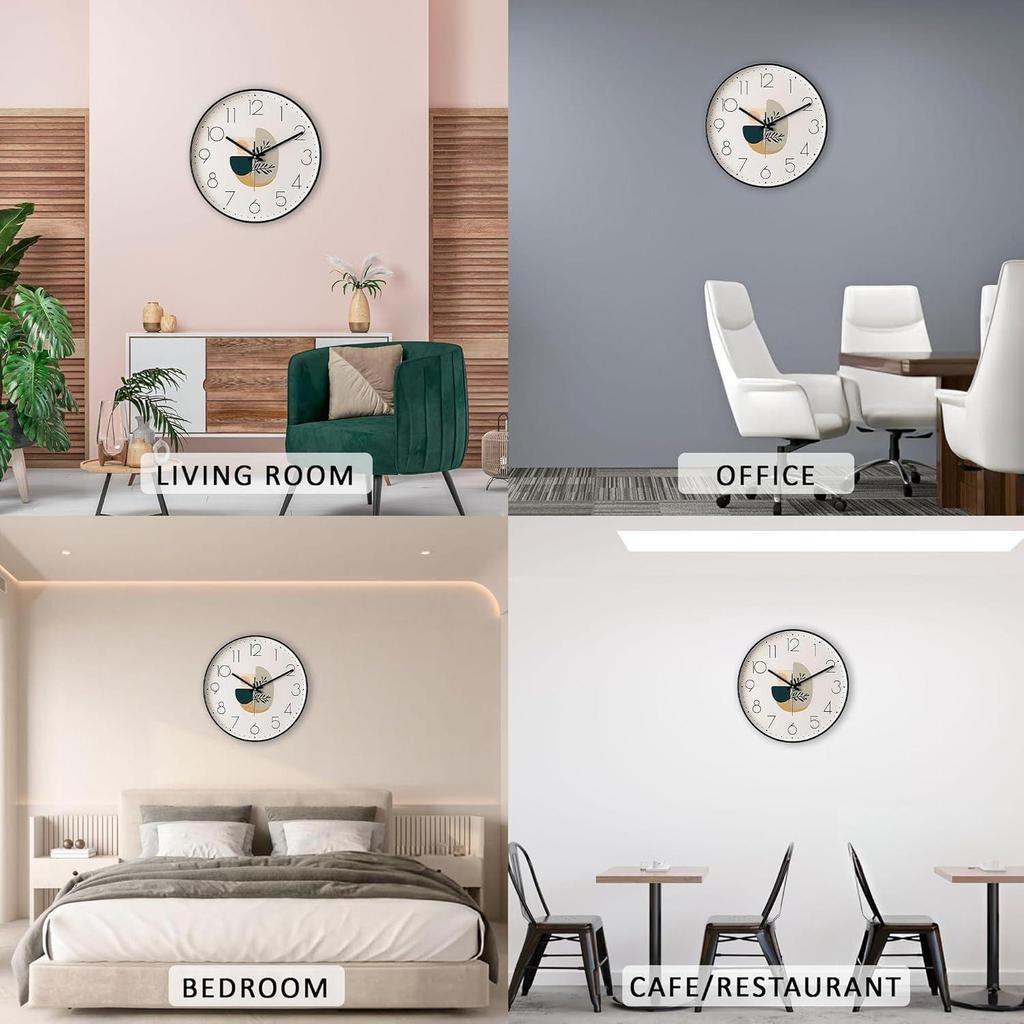 Einzigartige Wanduhr für Wohnzimmer Stilvoll Neueste | Moderne Analoguhr für Schlafzimmer, Küche, Flur, Büro | Moderne Analoge Zeitanzeige Heimdekor