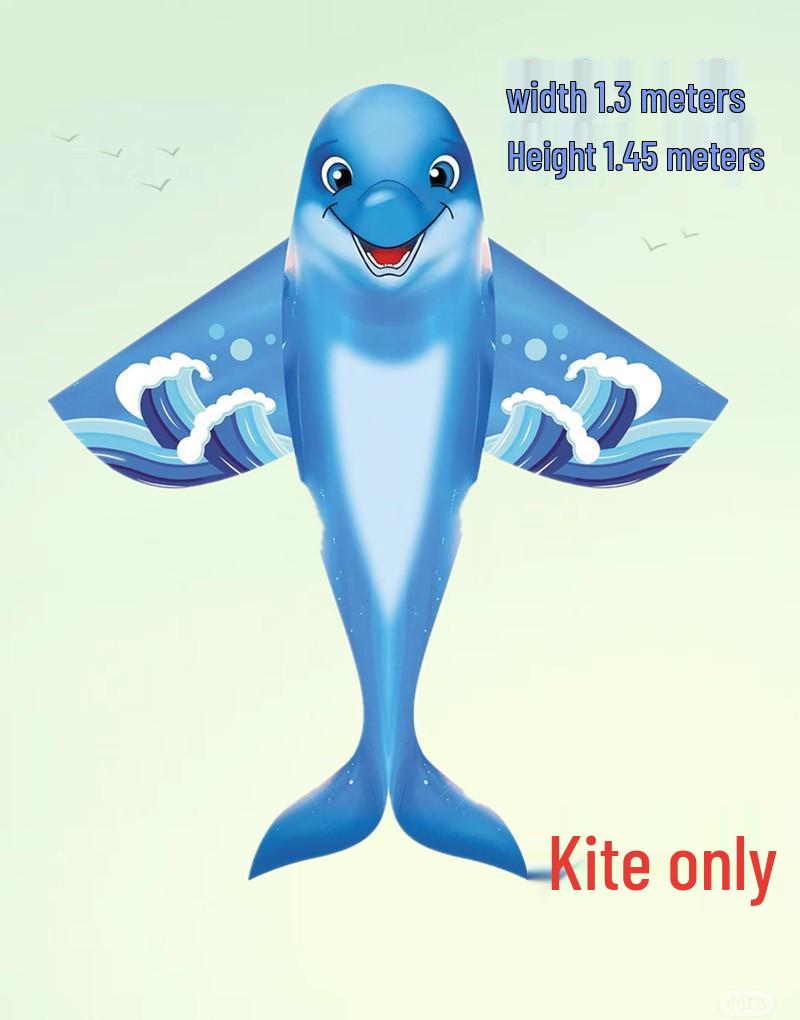 New Weifang Shark and Dolphin Kites - Easy-to-Fly Celebrity Kites