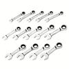 Short Handle Ratchet Wrench 1Pcs Wrench Spanner Alloy Steel Auto Repair Tool Precision Ratchet Ratchet Socket New
