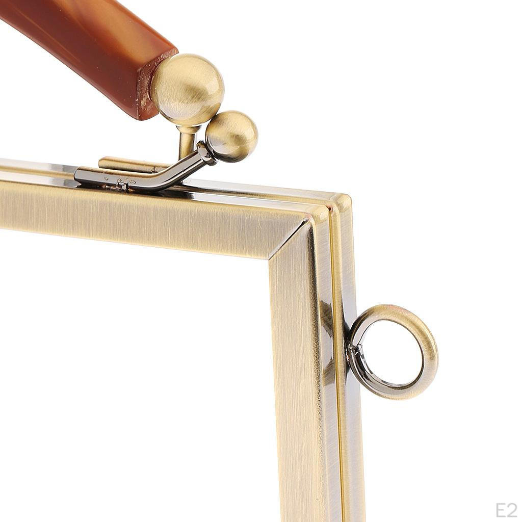 Purse Bag Metal Arch Clasp