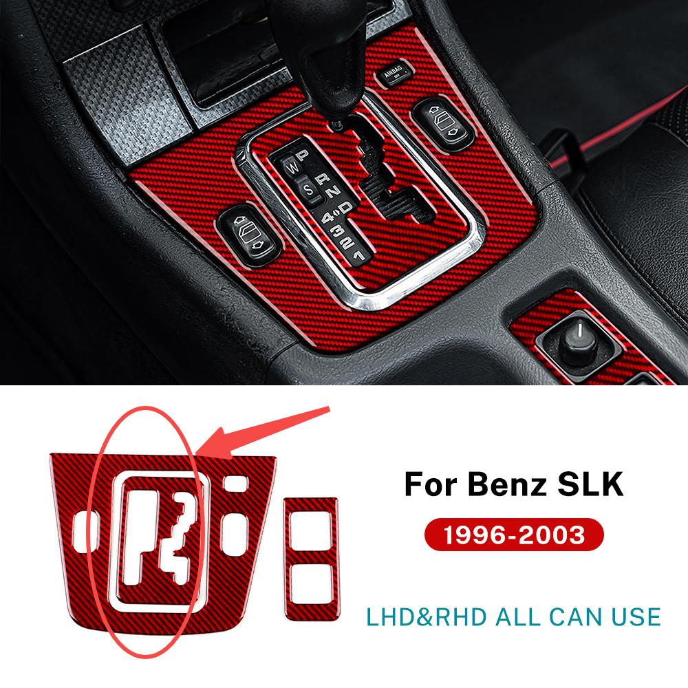 Koolstofvezel Versnellingspookkraag voor Mercedes Benz SLK R170 1996-2003