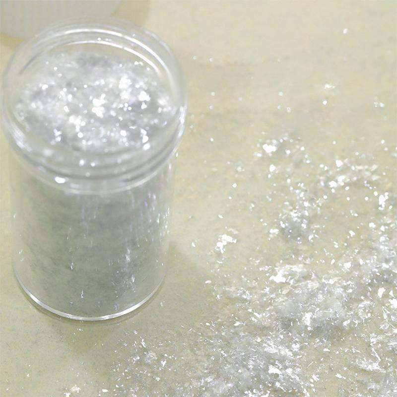 Mirror Iridescent Mixed Nail Glitter  Powder Holographic Spangles Flakes Nail Art Powder Gel Polish Manicure Accessories