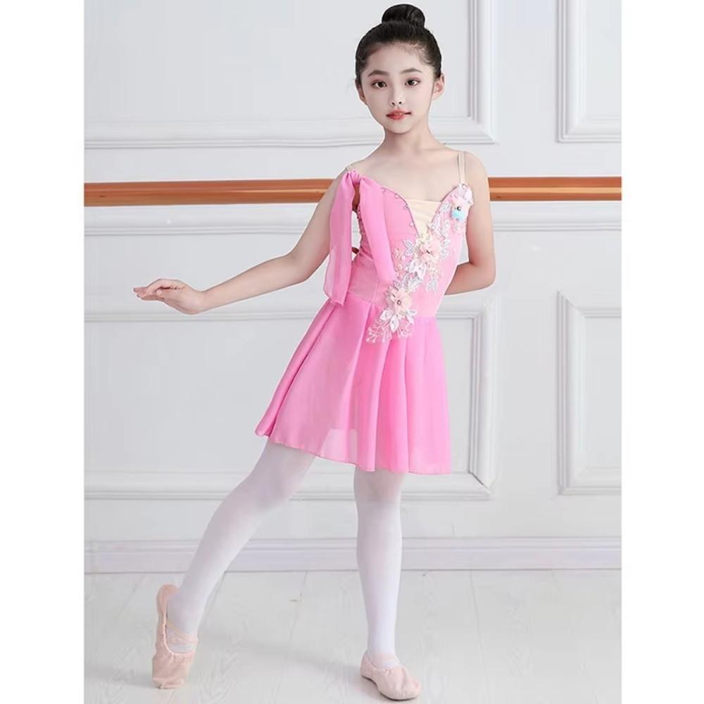 Chinese Sling Kids Ballet Dress Classical Leotard Performance Costume Princess Dress  Children