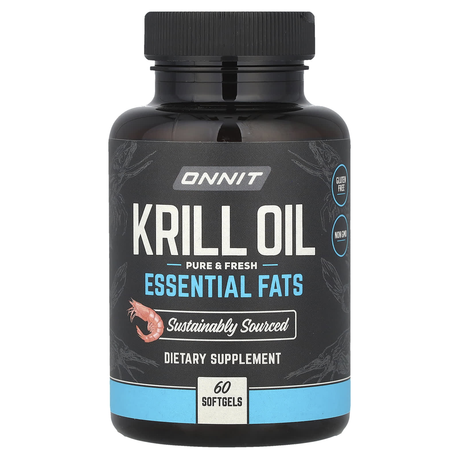 

Krill Oil, Essential Fats, 60 Softgels