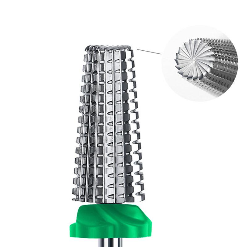 High-end Five One Alloy Plating Tungsten Steel Drill Bit Electric Grinding Head Nail Cuticle Removal Nail Accessories and Tools