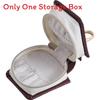 Minimalist Leather Jewelry Box With Soft Hardness For Travel And Gift Giving