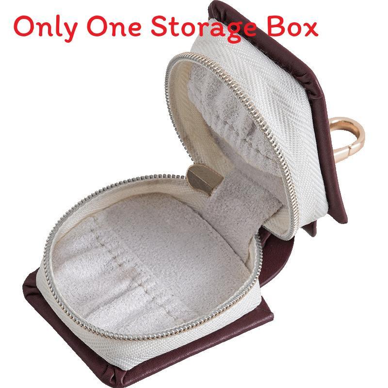 Minimalist Leather Jewelry Box With Soft Hardness For Travel And Gift Giving