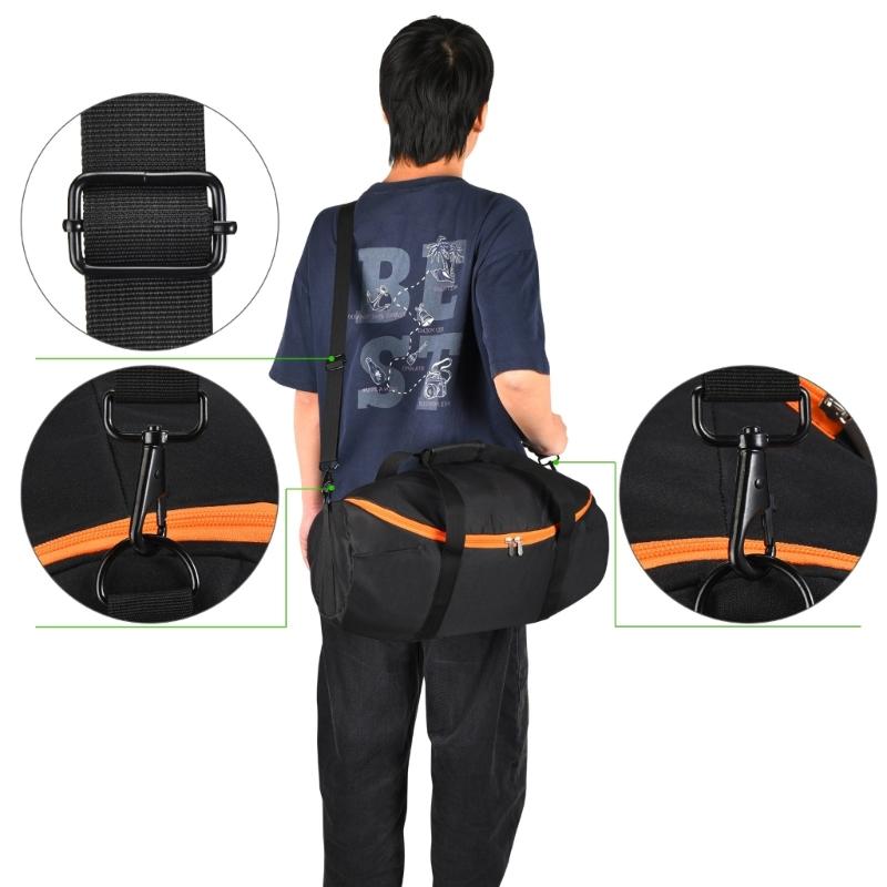 Portable Travel Bag Storaeg Solution For Boombox 4 Wireless Speaker Polyester Fabric And Impact Resistant Padding