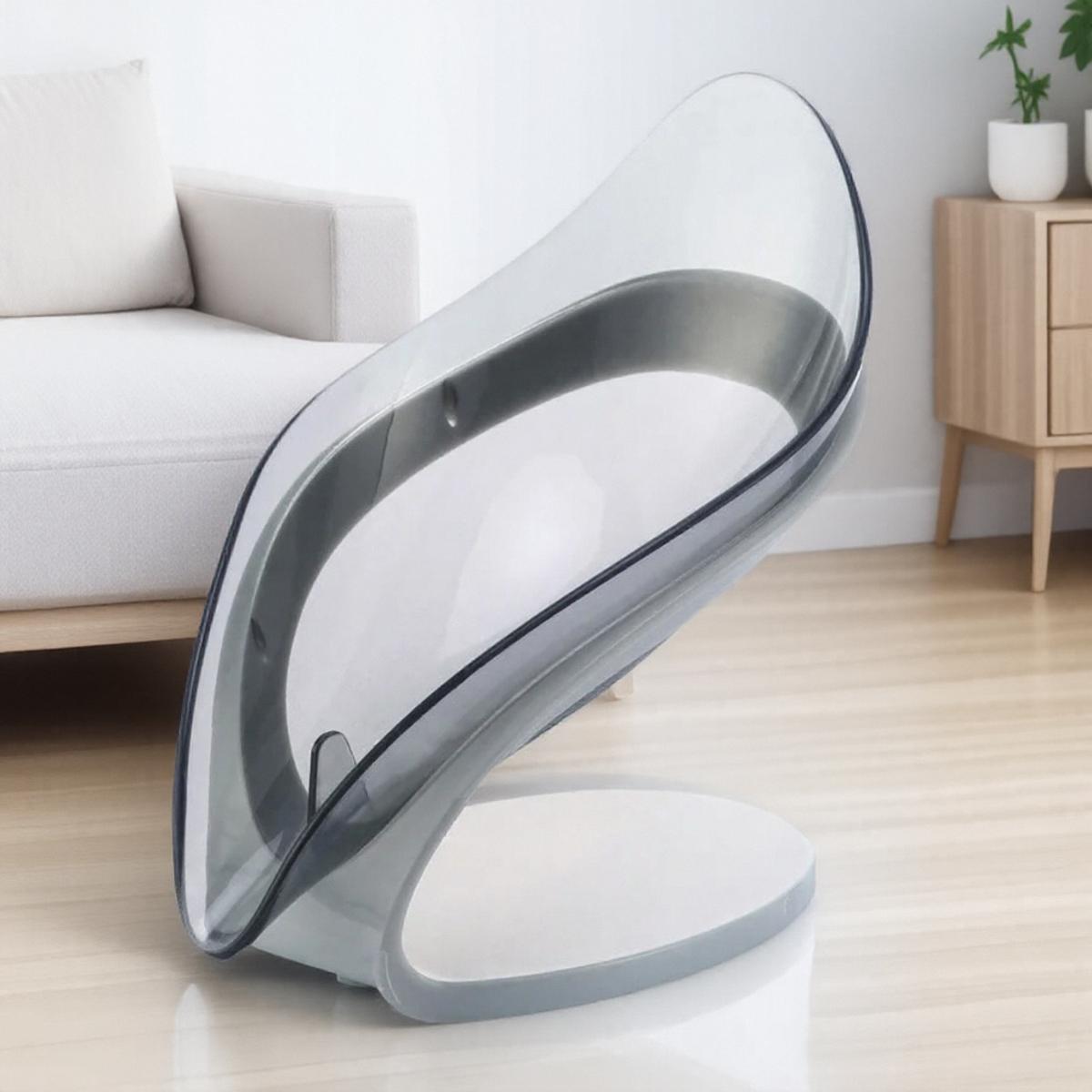 

Креативная мыльница в форме листа, отдельно стоящая на присоске, полка для хранения в ванной, органайзер для мыла, аксессуар