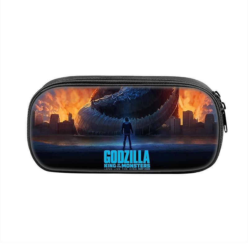 Godzilla Federmäppchen Große Kapazität Nylon Schreibwaren-Organizer Für Schüler Und Kinder