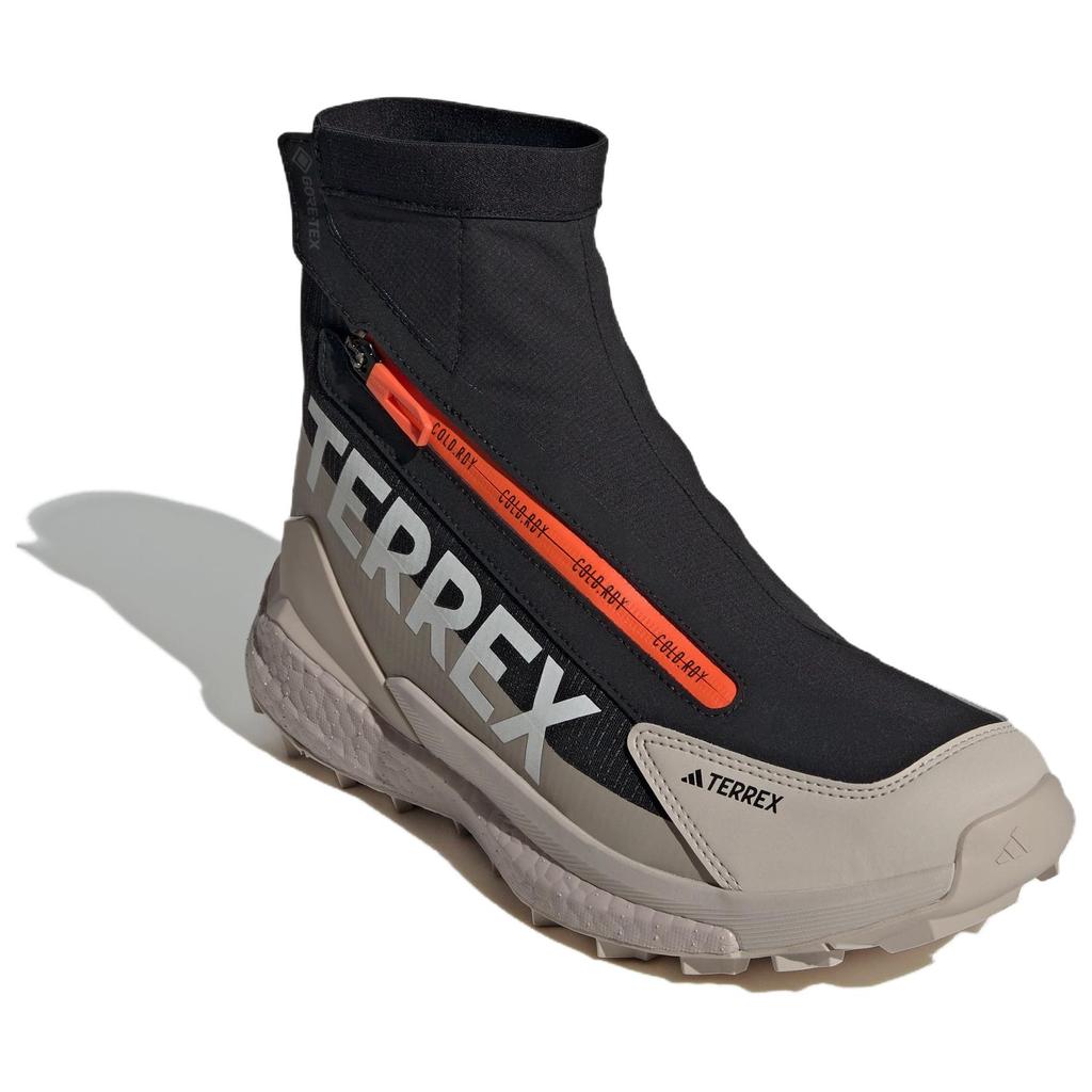 Adidas Terrex Free Hiker 2 Cold.RDY GORE-TEX Wonder Beige Black Orange Men Sneakers Core-Black Semi-Impact-Orange IH5537