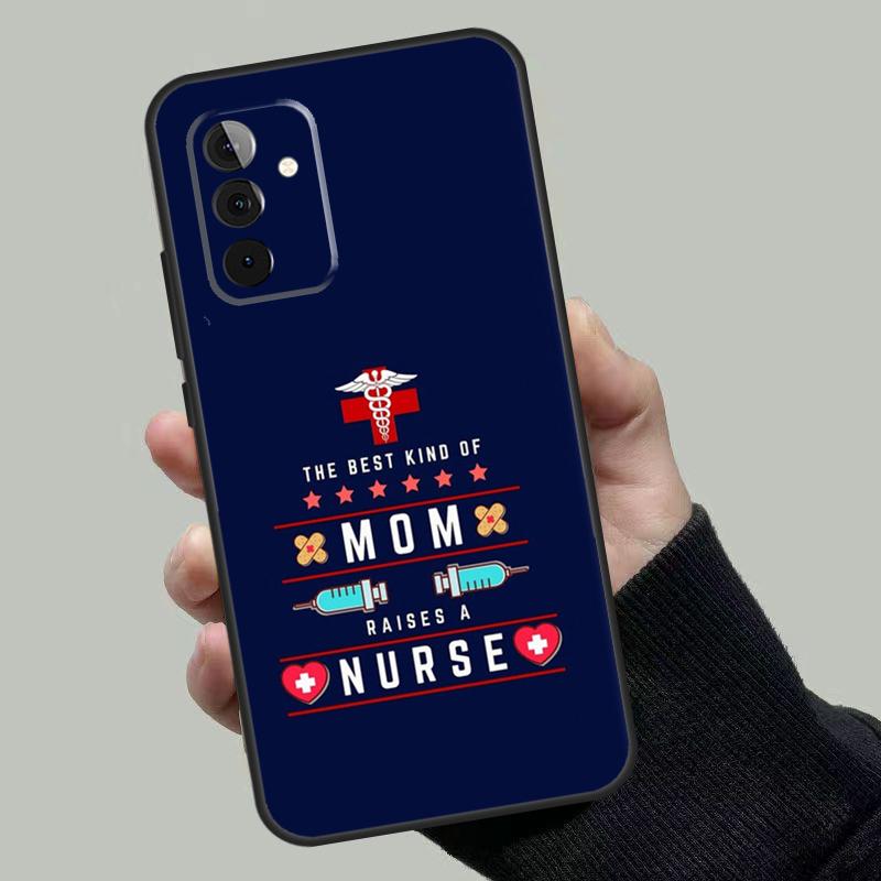 Stethoscope Heart Nursing Nurse Case For Samsung Galaxy A54 A34 A14 A36 A56 A06 A13 A53 A32 A12 A22 A52 A35 A17 A16 A55 A15