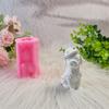 Lovely Animal Molds Castings Molds 3D Dog with Hat Silicone Moulds Plasters Molds Ornament Molds Epoxy Resin Molds