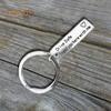 Drive Safe Letters Tag Charm Pendant Car Keychain Key Ring Couple Lovers Gifts Suspension Trinket