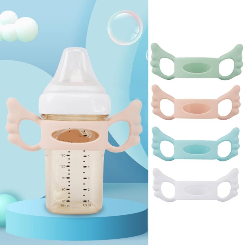 Milk Bottle Handle Baby Bottle Silicone Handle Feeding Bottle Handles for  Glass Bottles Easy Grip for Baby Infant