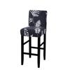 Stretch Bar Stool Covers Stretch Bar Stool Chair Covers, Counter Height Chairs Covers for Kitchen Dining Room Cafe Furniture