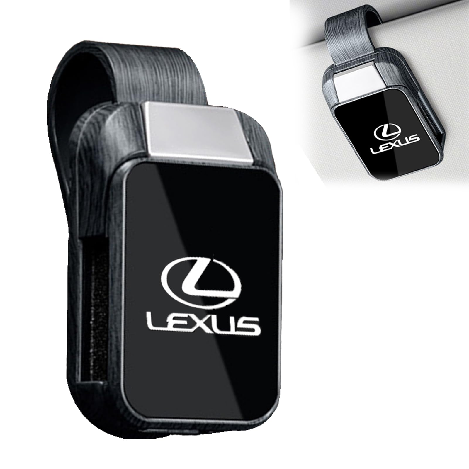 

DcariveX Держатель для солнцезащитных очков, Автомобильный, Держатель для солнцезащитных очков, Зажим для очков, Автомобильный держатель для очков, Автомобильный органайзер, Защищает