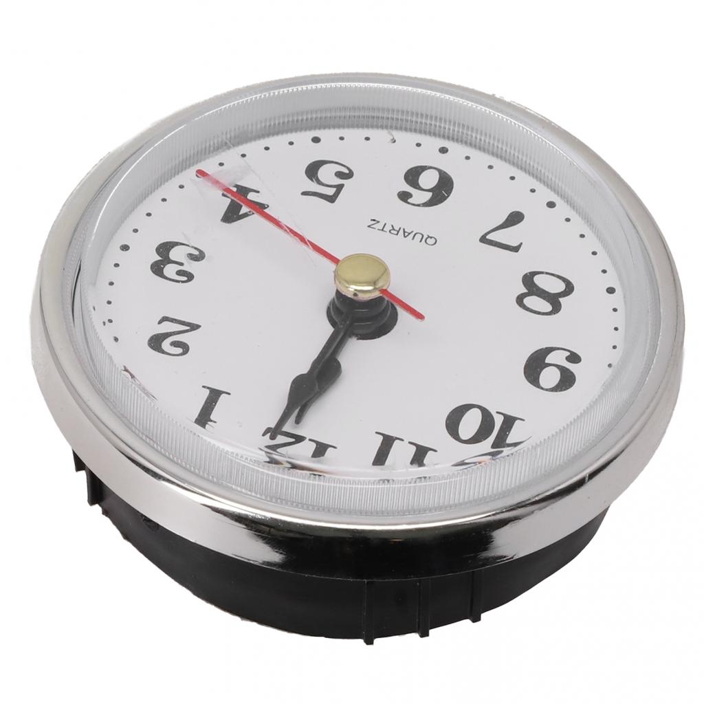 Příslušenství Quartzová vložka hodin Čirá čočka DIY zlaté barevné ozdobné díly