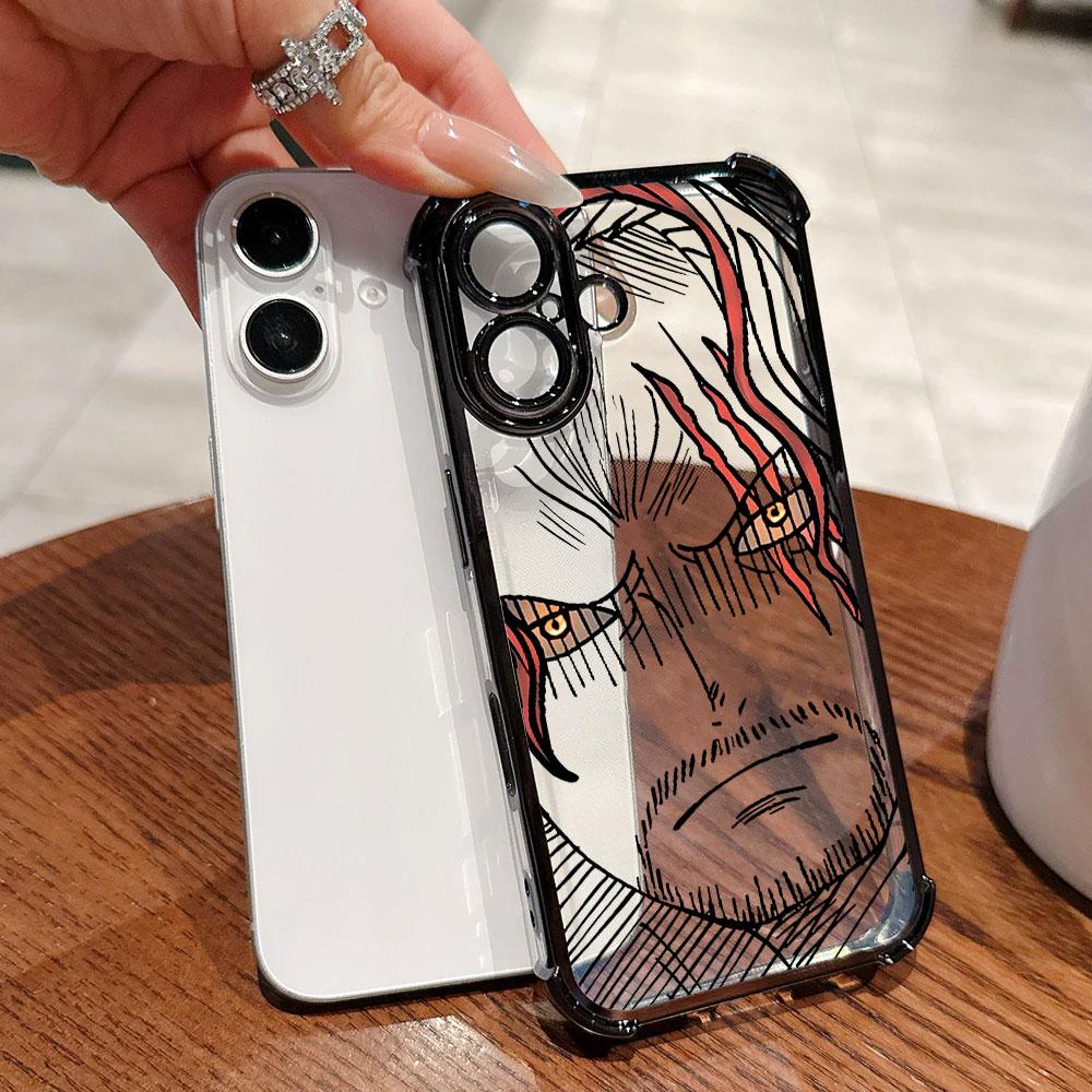 One Anime Piece Characters Soft Funda For iPhone 17 Pro 16 15 14 13 12 11 Pro Max Case 17 Plus 17E 16E 17Air Silicon Phone Cover