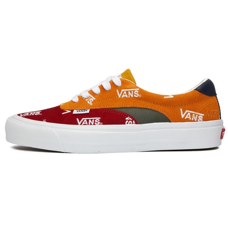 Vans Unisex SK8-Low Reissue Sneakers Red/Yellow Men s VN0A4UWY9FI EU 40.5