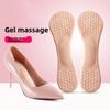 Silicone Non-slip Sandals Insoles, Self-adhesive Sweat-absorbing Women's High Heels Half Pads, Seven-point Pads