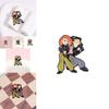 Unique Cartoon Character Metal Brooch For Fun Adventure Enthusiasts In Trendy Style
