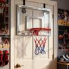 Indoor Mini Basketball System Backboard Hoop Kit Door Wall Mounted Kids Toy Set Basketball System