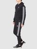 Adidas Tracksuit Set with Ribbed Black Size M Men's Inserts, (GM3827), (Japan Size)