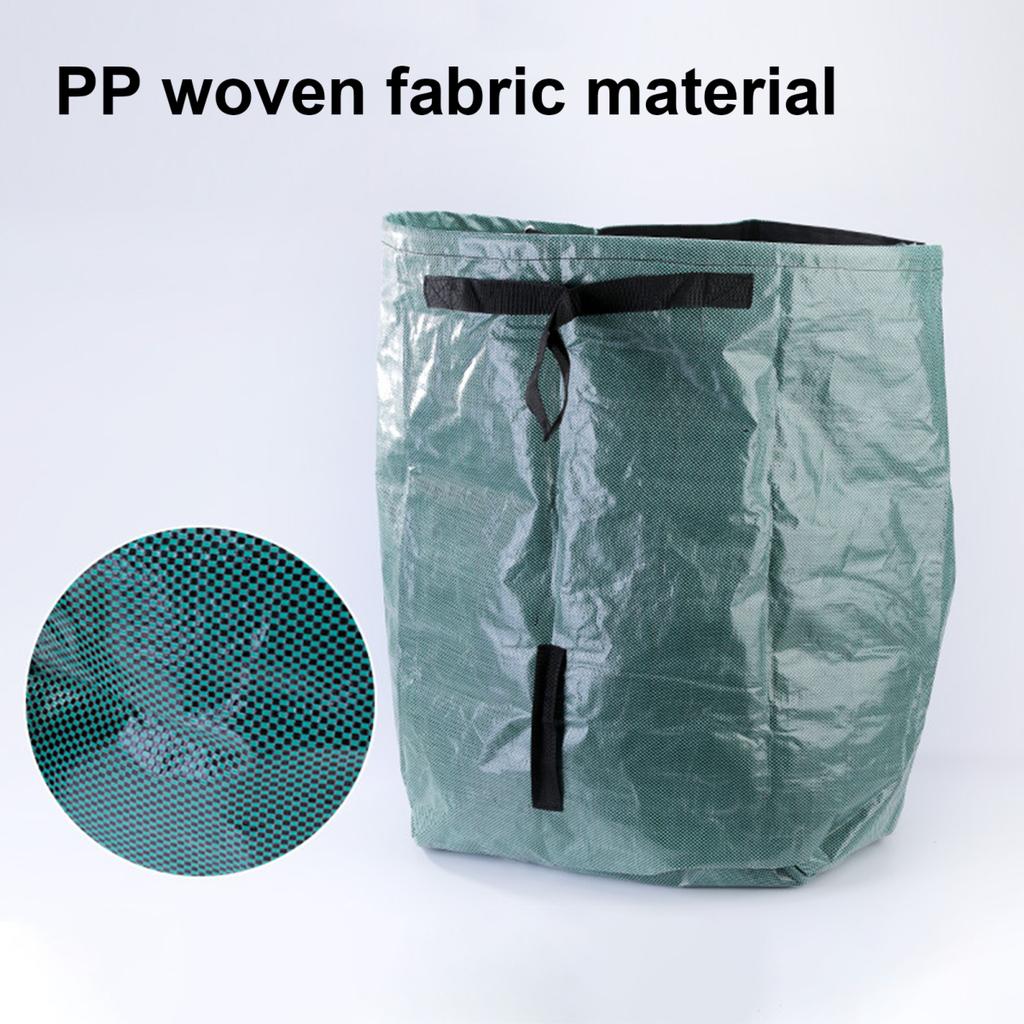 Yousheng Sac pentru deșeuri de grădină Saci de colectare a buruienilor din frunze, reutilizabile, cu mânere întărite, peluză, frunze căzute, saci de gunoi pentru încărcarea frunzelor și a gunoiului