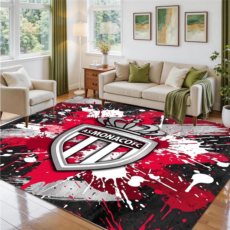 Monaco FC Design Crystal Velvet Rug Soft Decorative Mat for Bedroom Entrance