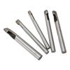 5pcs Oval Shape Leather Hole Punch 6x4mm 7x4mm 8x4mm 10x4mm 12x4mm High Hardness Steel Leather Punch Tool for Rubber Canvas