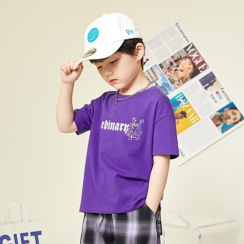 Daduoja Boys' Summer Graffiti Short Sleeve T-Shirt